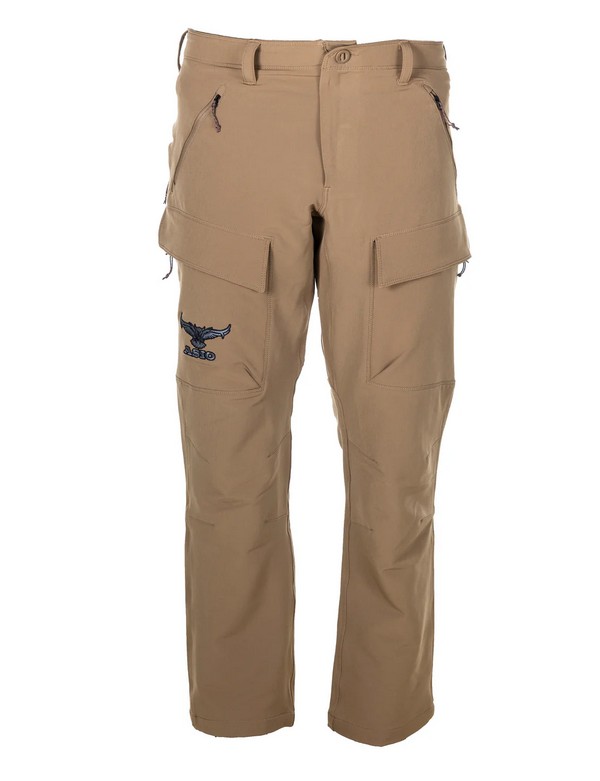 dark khaki solid midweight pants